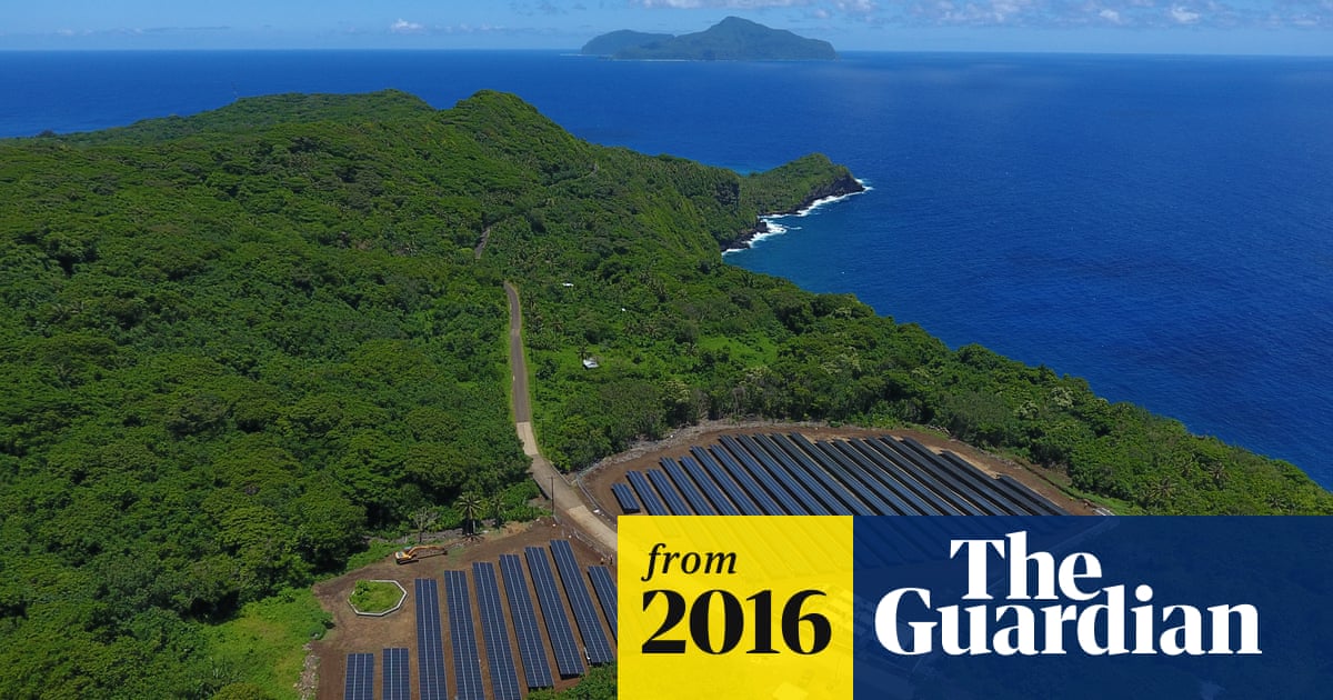 South Pacific Island Ditches Fossil Fuels To Run Entirely On Solar Power Solar Power The Guardian