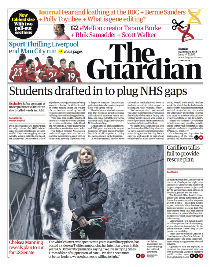 Guardian And Observer Launch New Tabloid Format And Digital Redesign Press Releases 18 The Guardian Guardian And Observer Launch New Tabloid Format And Digital Redesign Press Releases 18 The Guardian
