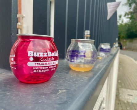 Discarded BuzzBallz successful London
