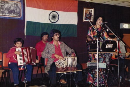 Rediscovered gem … Mohinder Kaur Bhamra performing in Bedford, circa 1980.