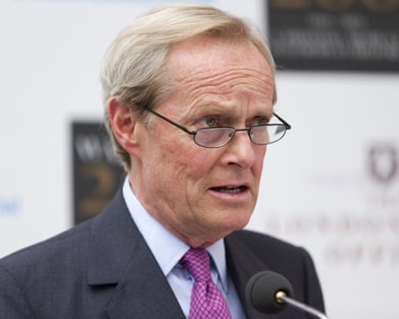 An archive picture of current Duke of Wellington Charles Wellesley