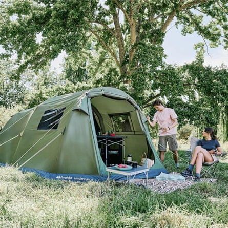 Eurohike Sendero AIR 4 person Inflatable Tent.