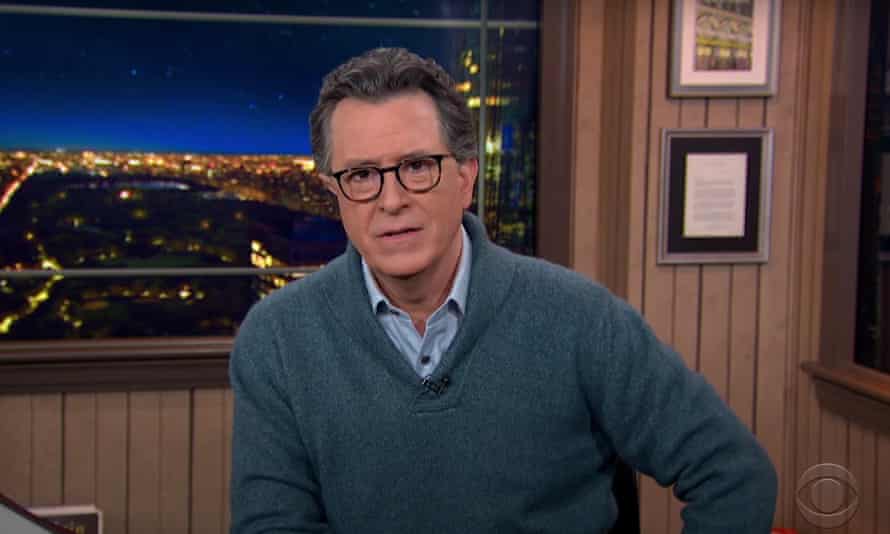 Stephen Colbert on GOP rift over conspiracy theories: “Like the first civil war, but this time both sides use the Confederate flag.”