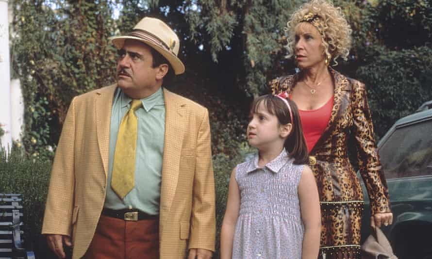 Danny DeVito, Mara Wilson and Rhea Perlman successful Matilda.