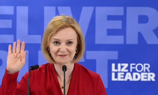 Liz Truss launching her leadership campaign