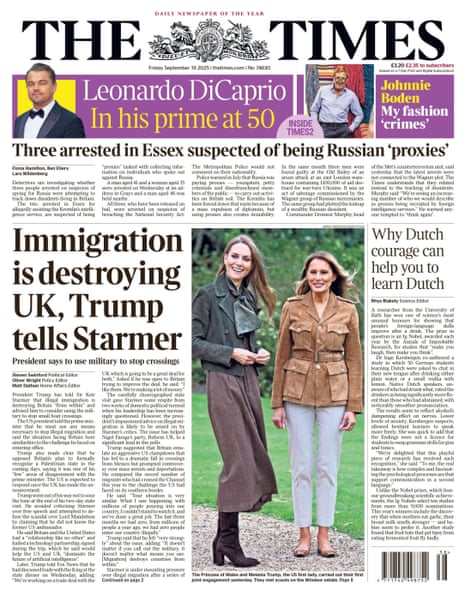 Times splash