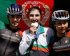 Afghan cyclist who disguised herself as a man to evade Taliban wins Asian Games silver