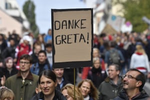 Greta Thunberg: face of the global climate strikes - in pictures ...