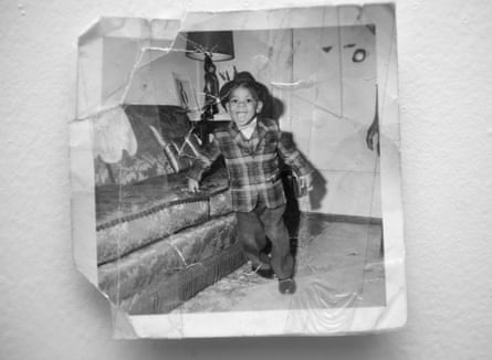 A photo of Bernard Belcher as a young boy smiling