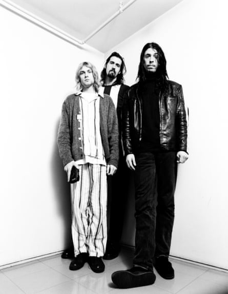Kurt Cobain, Krist Novoselic, Dave Grohl.