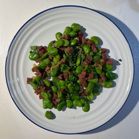 While others stew their beans until soft, Sam and Eddie Hart suggest cooking them for no more than three minutes.