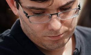 Former drug company executive Martin Shkreli exits U.S. District Court after being convicted of securities fraud in the Brooklyn borough of New York City, U.S., August 4, 2017.