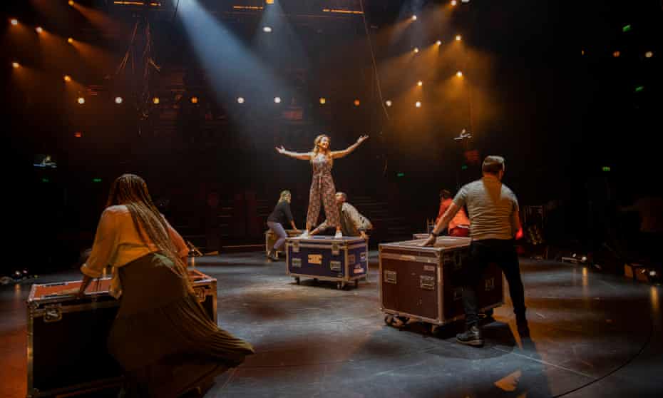 Madalena Alberto as Evita in The Music of Andrew Lloyd Webber.