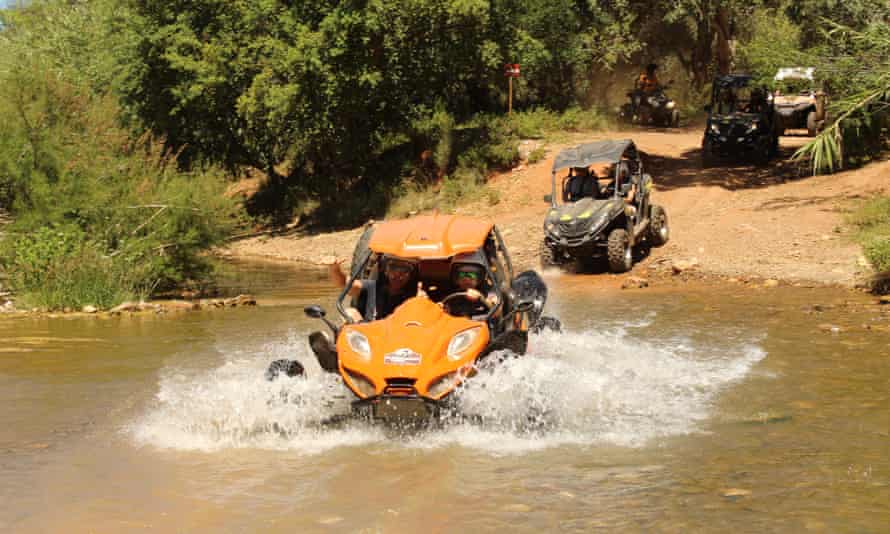 We walked the world’s longest suspension bridge in Portugal’s natural playground 6 Buggy carting in the Algarve