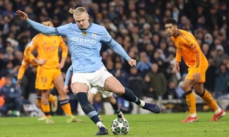 Manchester City v Real Madrid: Champions League playoff round, first leg – live