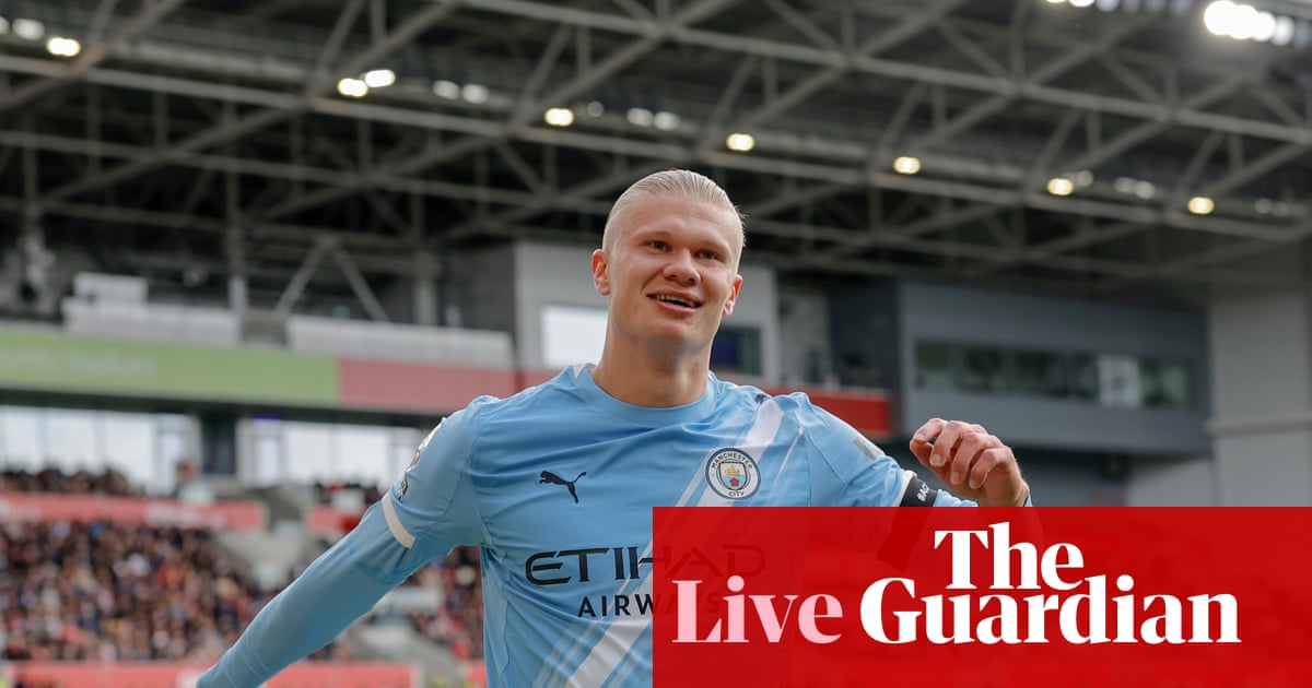 Brentford v Manchester City: Premier League – live Brentford v Manchester City: Premier League – live