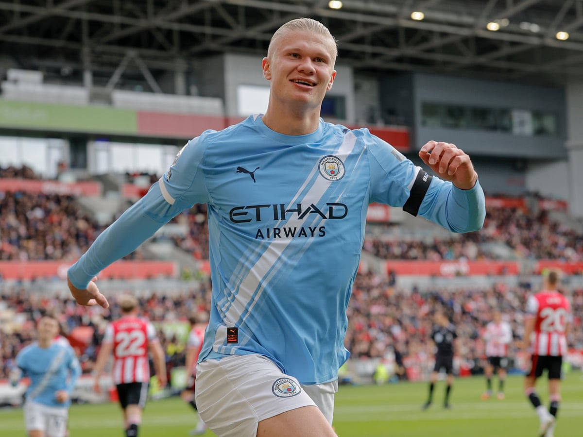 Erling Haaland powers Brentford aside as Manchester City show new promise | Premier League | The Guardian