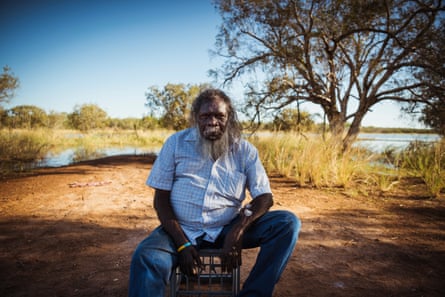 Homme âgé Ngarinyin, Matthew Martin.