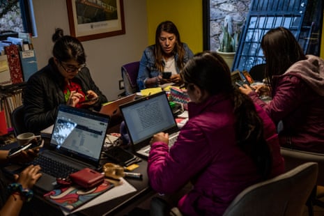 Abortion activist Verónica Cruz Sánchez and members of her group, Las Libres, send abortion pills to women across the US from their office in Guanajuato, Mexico.