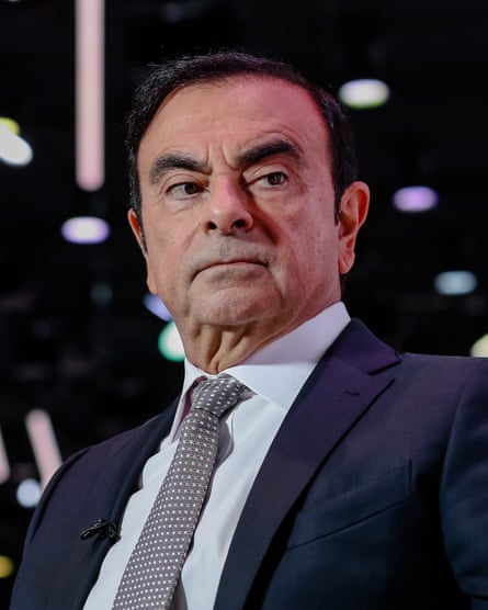 Carlos Ghosn, chair of the Nissan, Renault and Mitsubishi alliance.