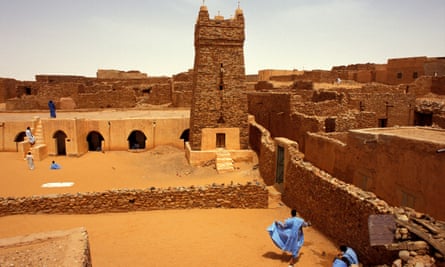 Desert-threatened Chinguetti in Mauritania.