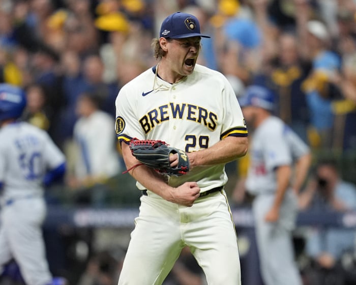 Brewers edge Dodgers in NLCS opener as Turang homers and bullpen holds