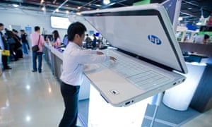 Netbooks got bigger over the years and effectively became low-end laptops, although not quite this big.