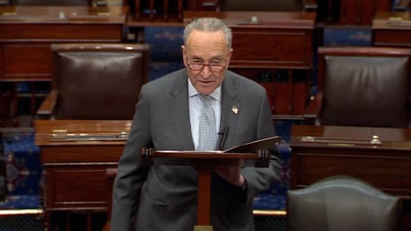 'Bald-faced lie': Chuck Schumer attacks Fox News for ‘shameful' use of January 6 footage – video