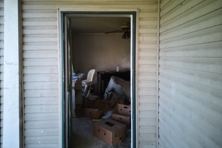Items, including a high chair, are seen in the home in Ohio.