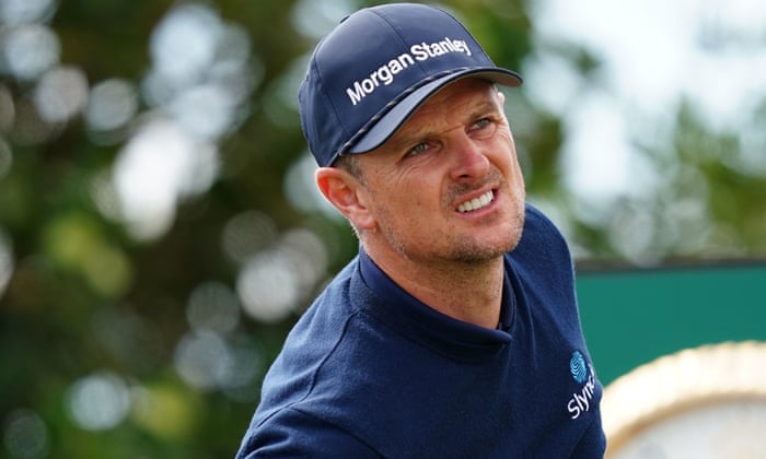Justin Rose during practice on Wednesday.