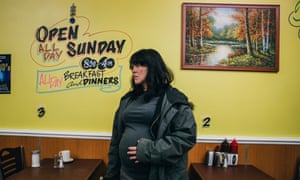 Alice Lowe as a woman whose foetus urges her to kill in horror flick Prevenge.