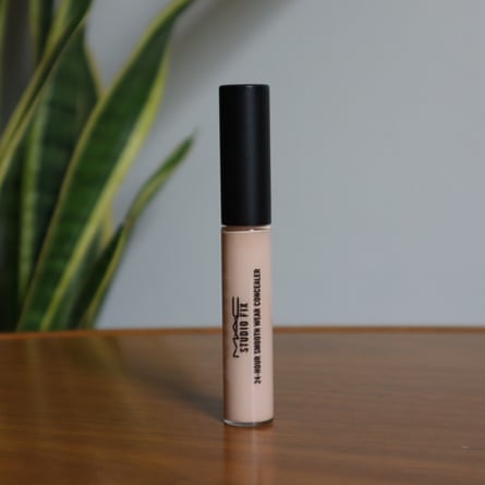 Mac concealer on a table