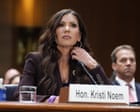 Kristi Noem, ehemalige Trump home security chief, Dateien für die Scheidung