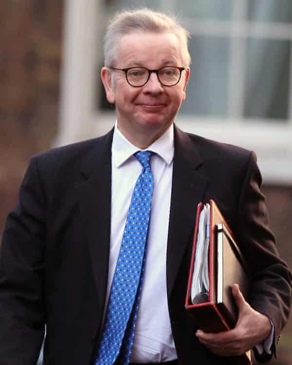 Michael Gove arrives at 10 Downing Street