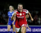 Mariona Caldentey’s 93rd-minute penalty earns Arsenal late win over HB Køge at Meadow Park