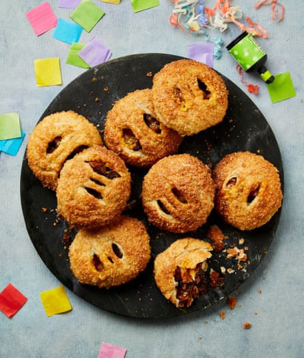Yotam Ottolenghi’s Christmas pudding eccles cakes with marzipan