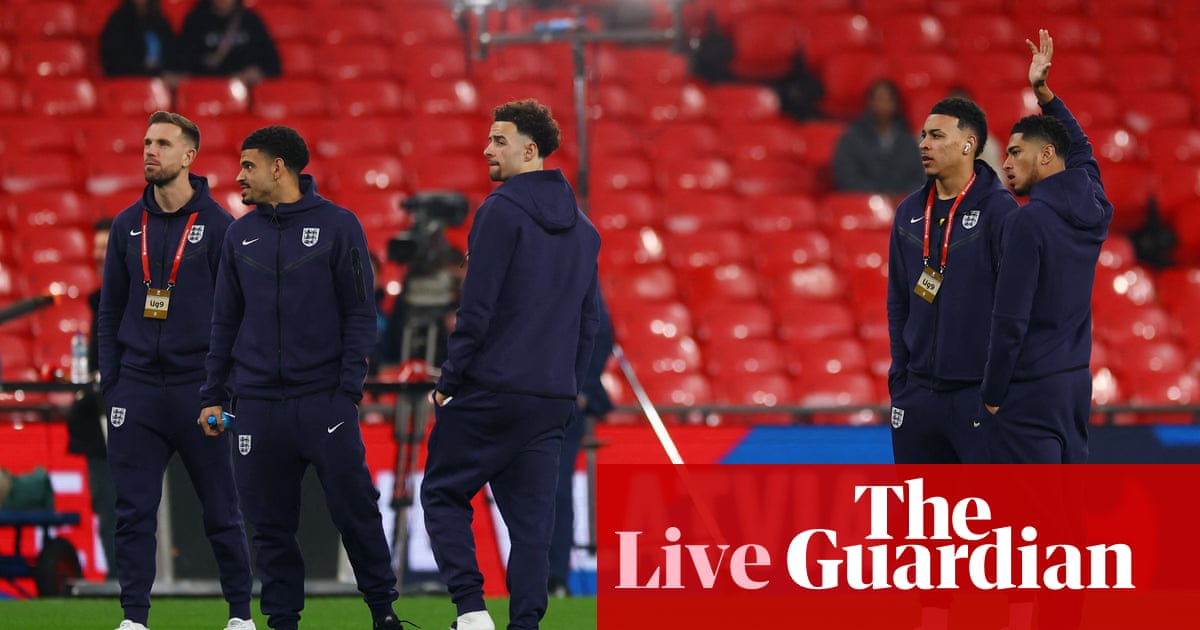 England v Latvia: World Cup 2026 qualifier live