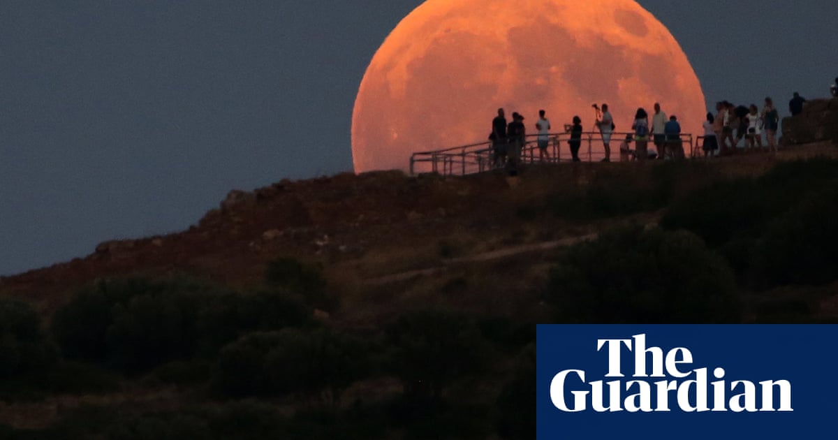 The sturgeon full moon in partial eclipse in pictures Science The