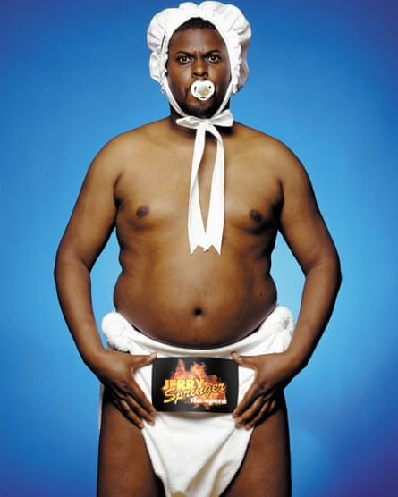 Gun-toting … tenor Wills Morgan as the nappy fetishist.