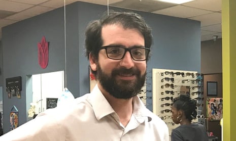 Ben Jacobs with his new glasses.