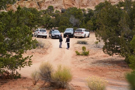 people standing around