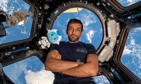 A big responsibility': astronaut from UAE on longest ever Arab space mission | Space | The Guardian