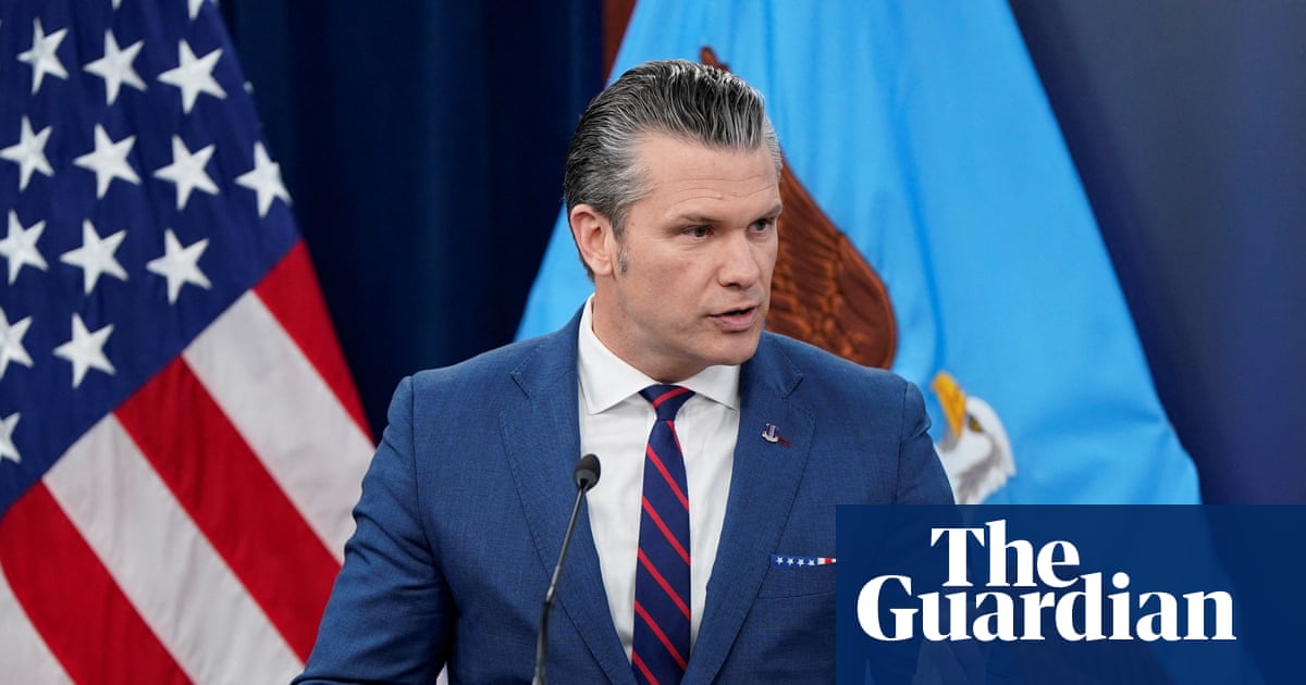 Pete Hegseth claims Donald Trump is ‘finishing’ war with Iran – video