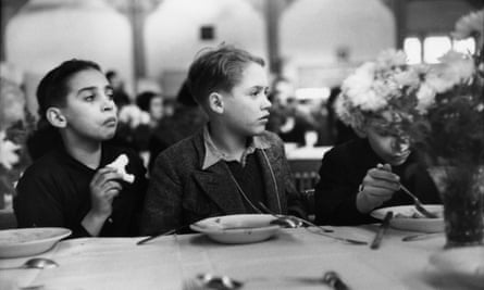 Kindertransport children in the dining room of Dovercourt Bay Holiday Camp in Essex in 1938. Why did Britain treat the Calais children so differently?