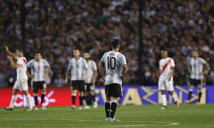 Lionel Messi of Argentina