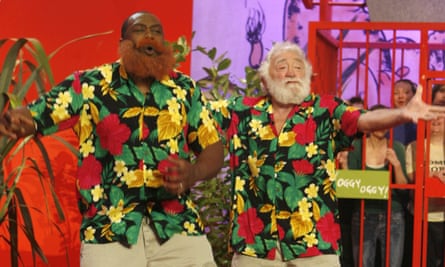 Lenny Henry doing his famous David Bellamy impression with the real David Bellamy on Tiswas Reunited in 2007.