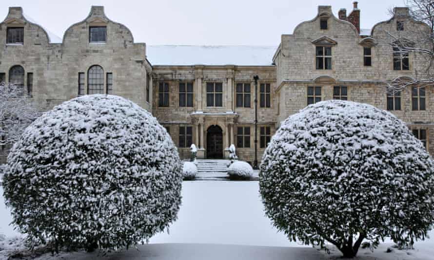 Well-decked halls: historic homes to visit for a taste of Christmas Past 4 Treasurer’s House in snow, Minster Yard, York