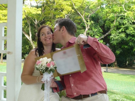 Jenny and Jarod’s wedding at the Singapore Botanical Gardens.