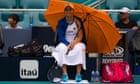 Ashleigh Barty shrugs off inclement weather to storm into Miami final