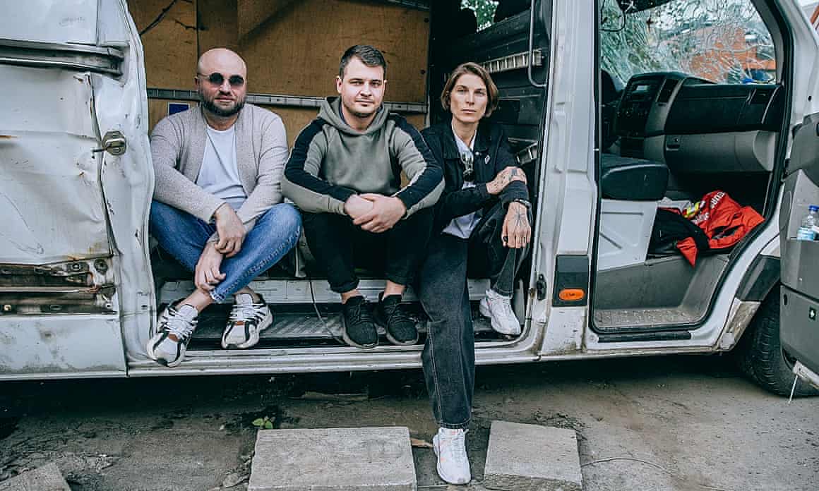 Leonid Marushchak, Yevhen Sternichuk and Marharita Kravchenko.
